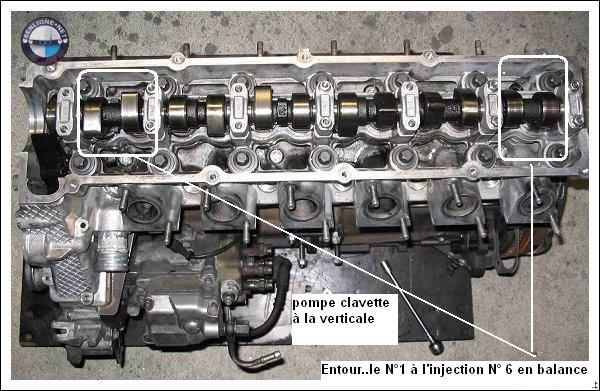 Calage pompe injection bmw #5