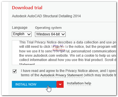 AutoCAD Structure Detailing 2014 . tải về và cài đặt