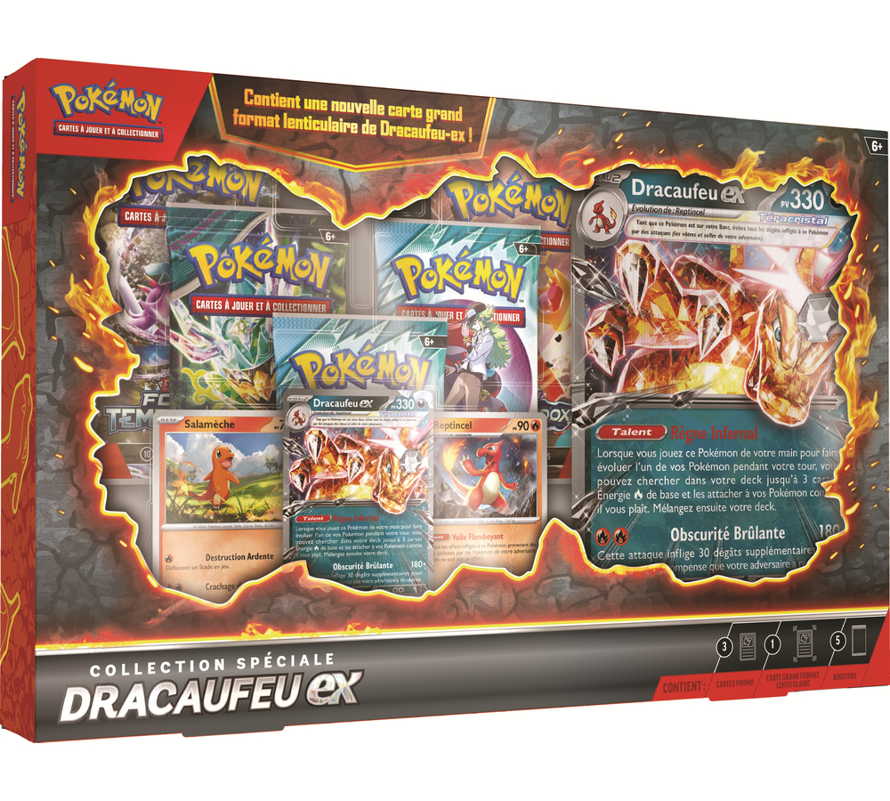 Coffret Pokémon Dracaufeu ex
